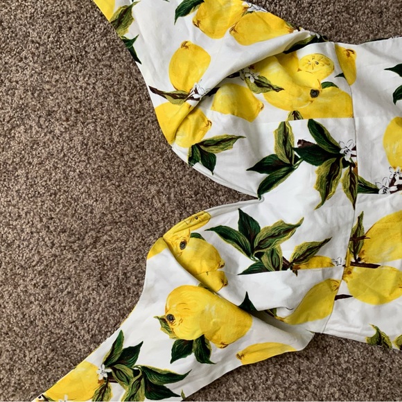 English Factory off the shoulder cropped jumpsuit - Picture 2 of 3